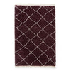 Boho 5413 Shaggy Rug Purple