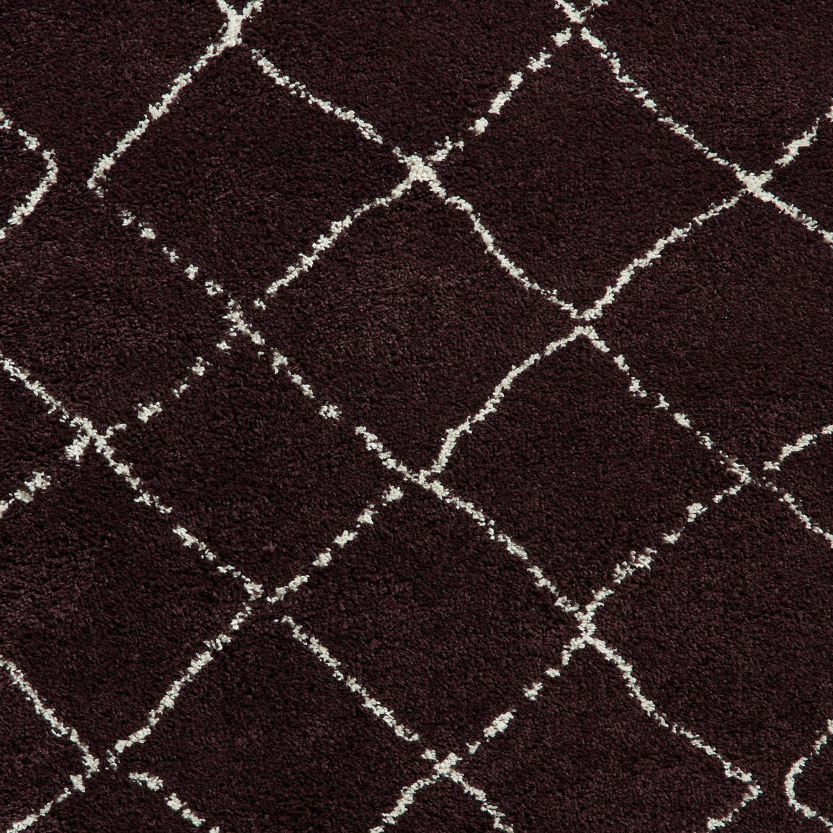 Boho 5413 Shaggy Runner 60cm x 230cm Purple