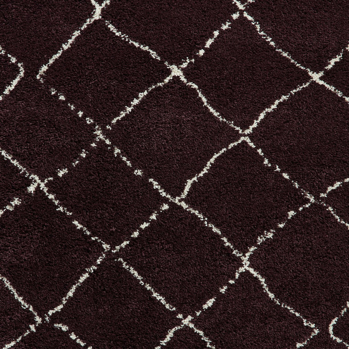 Boho 5413 Shaggy Rug Purple