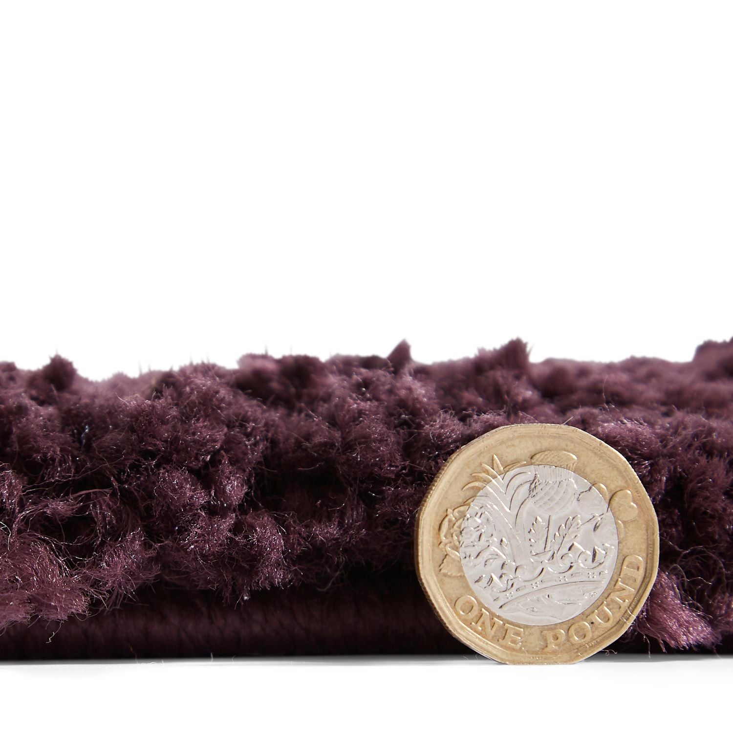 Boho 5413 Shaggy Rug Purple