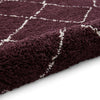 Boho 5413 Shaggy Rug Purple