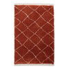 Boho 5413 Shaggy Rug Rust