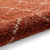 Boho 5413 Shaggy Runner 60cm x 230cm Rug Rust