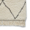 Boho 8280 80cm x 150cm Shaggy Rug Cream Grey