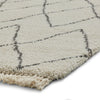 Boho 8280 80cm x 150cm Shaggy Rug Cream Grey