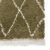 Boho 8280 Shaggy Rug Green