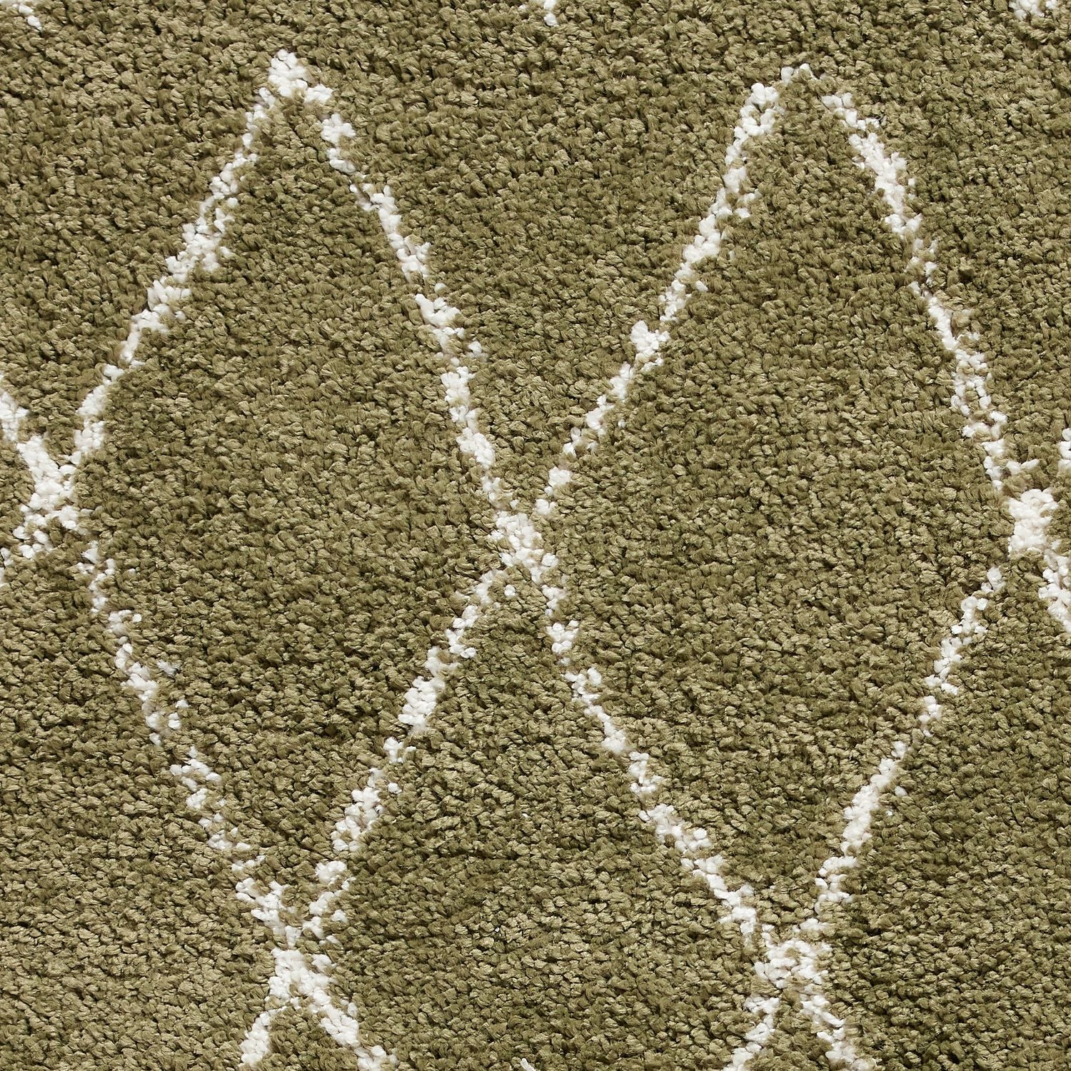 Boho 8280 Shaggy Rug Green