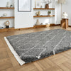 Boho 8280 80cm x 150cm Shaggy Rug Grey