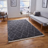 Boho 8280 80cm x 150cm Shaggy Rug Grey