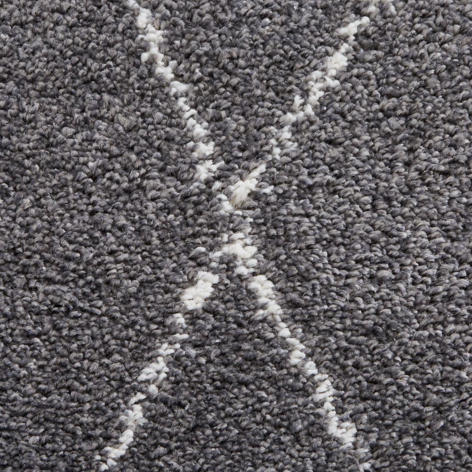 Boho 8280 80cm x 150cm Shaggy Rug Grey