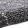 Boho 8280 80cm x 150cm Shaggy Rug Grey