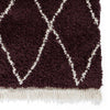 Boho 8280 Shaggy Rug Purple