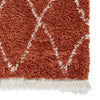 Boho 8280 Shaggy Rug Rust