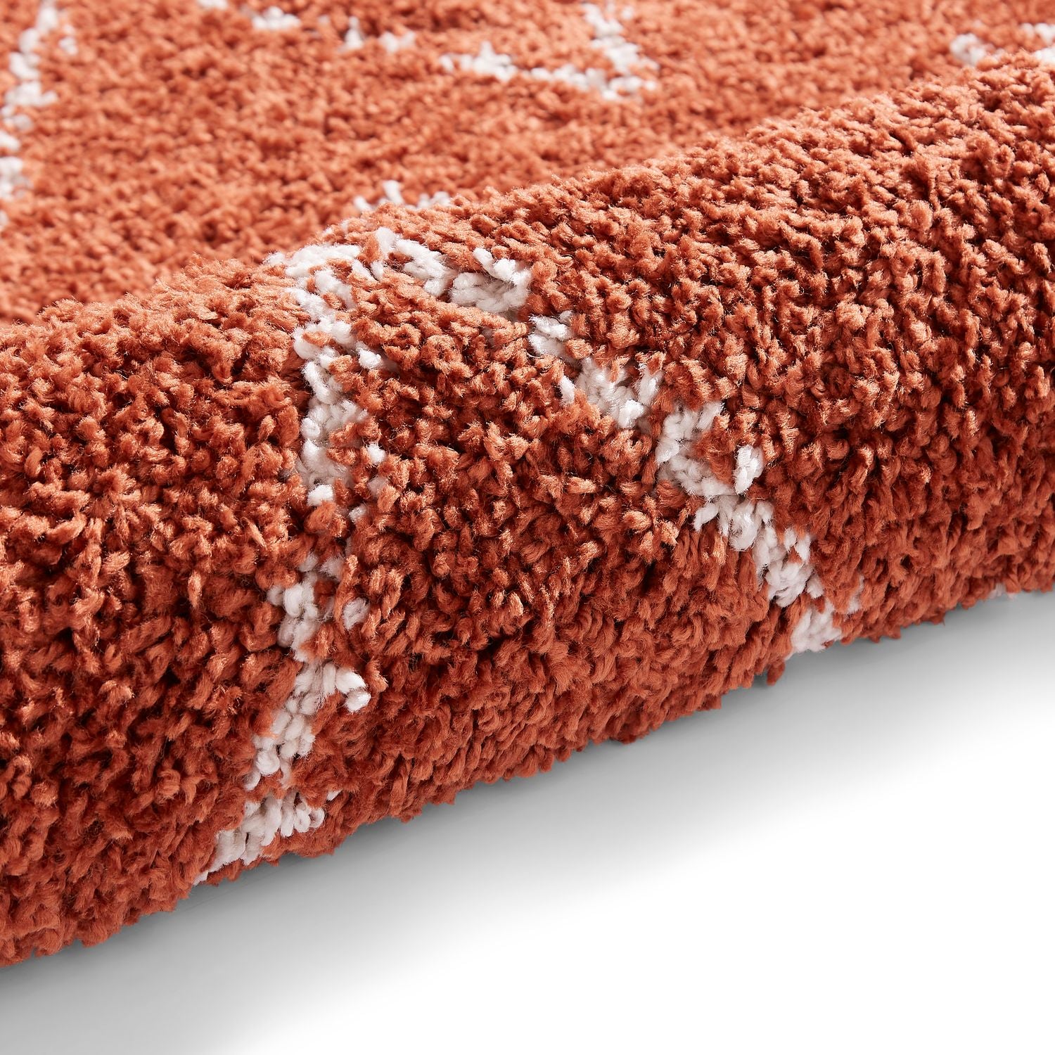 Boho 8280 Shaggy Rug Rust