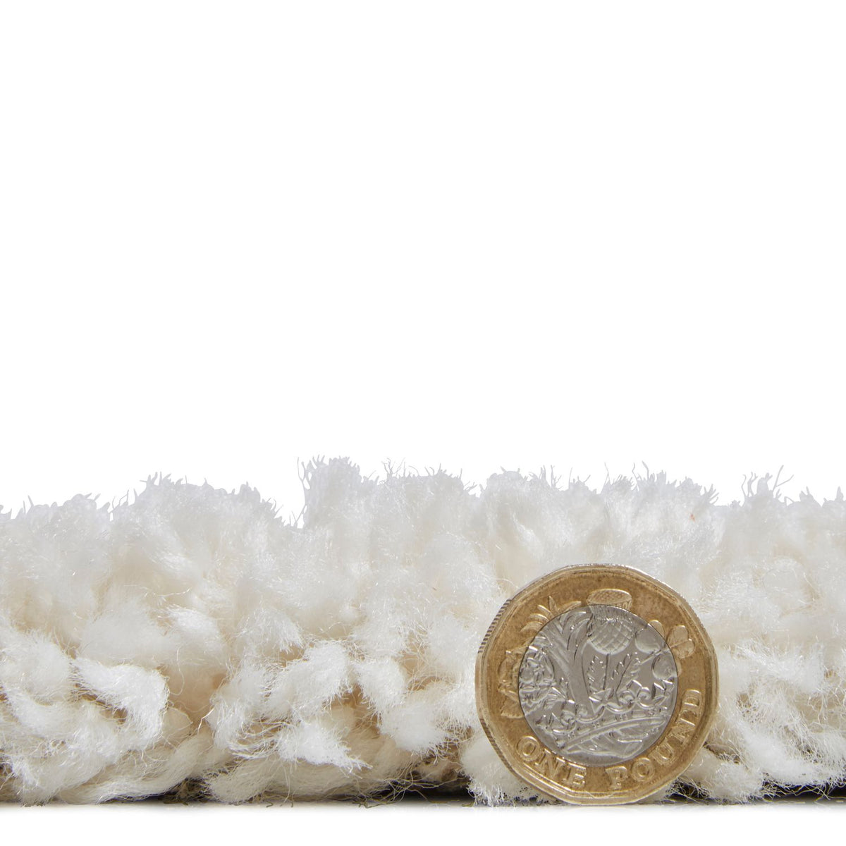 Boho 8280 80cm x 150cm Shaggy Rug White Black