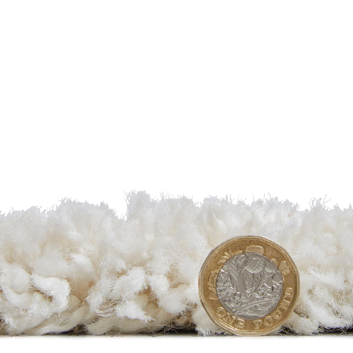 Boho 8280 80cm x 150cm Shaggy Rug White Black
