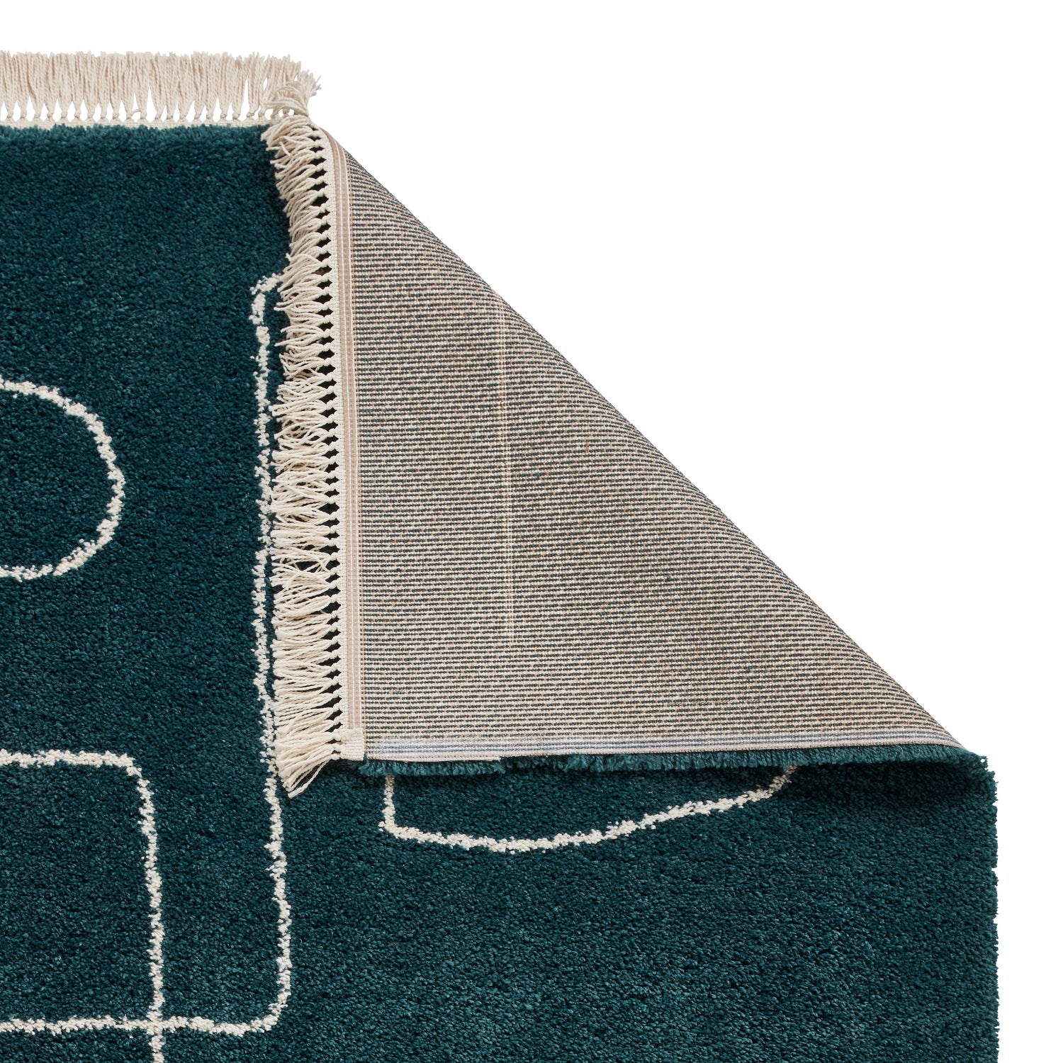 Boho A474 Rug Dark Green