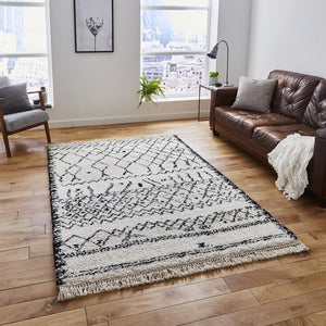 Boho Rug Black White FROM £148.90