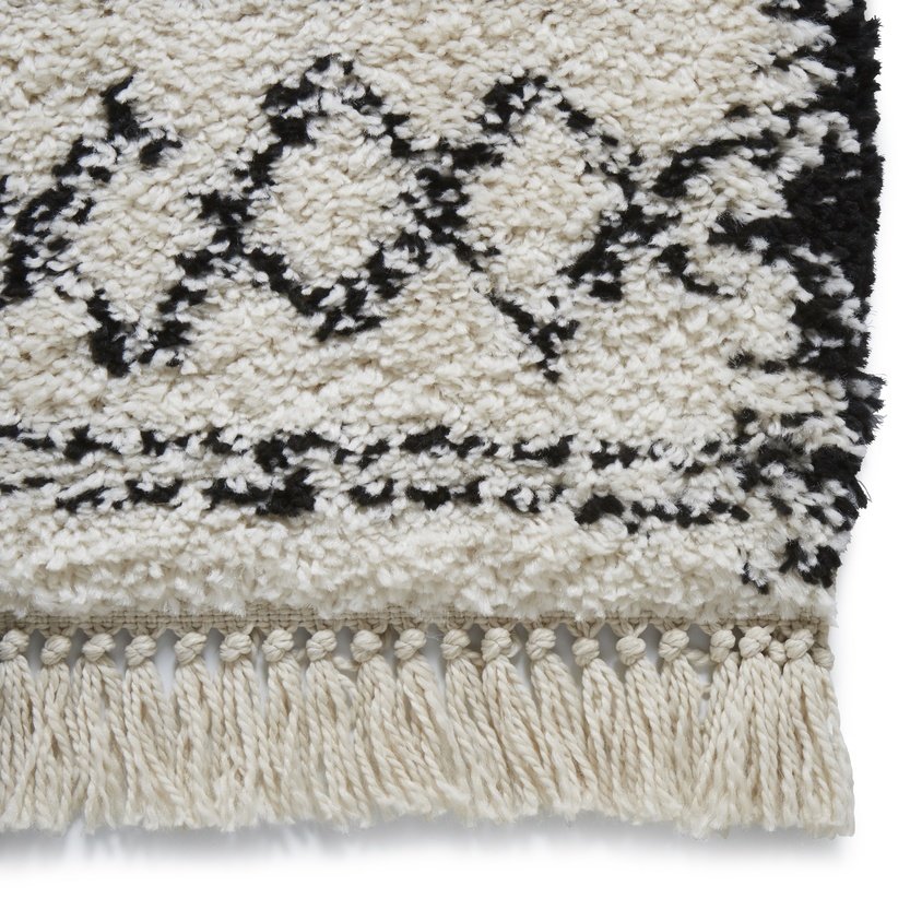 Boho 5402 Rug Black White