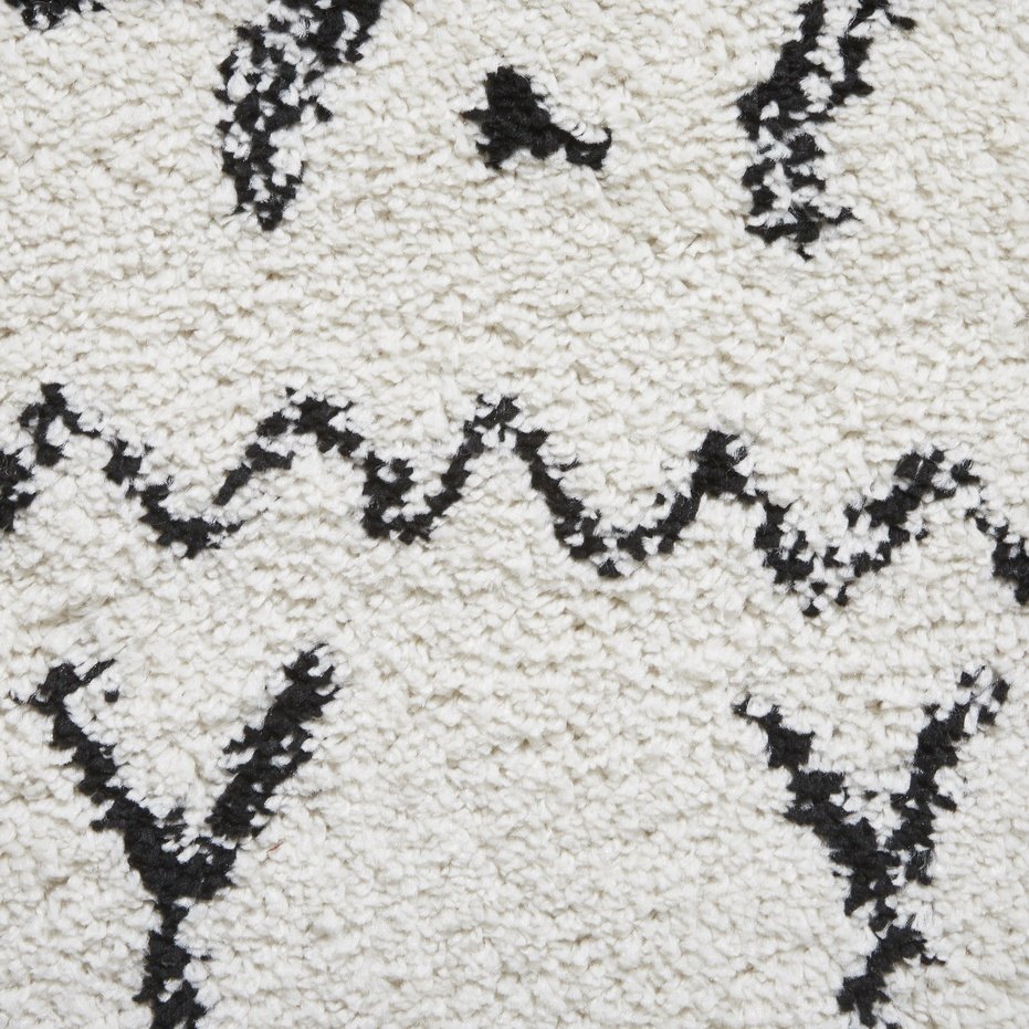 Boho 5402 Rug Black White