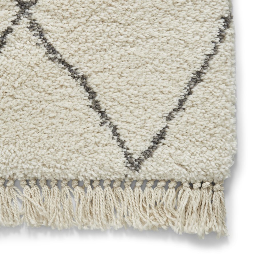 Boho 8280 Berber 120cm x 170cm Rug Cream Grey