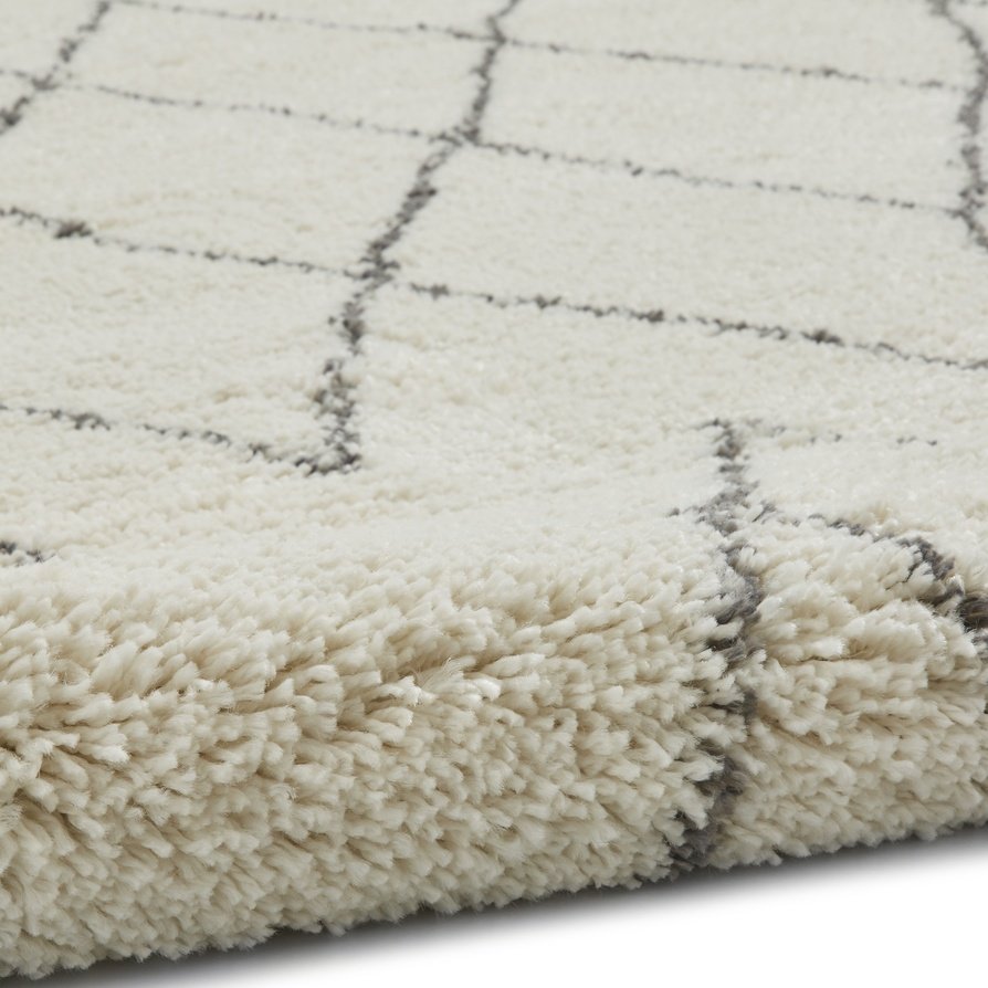 Boho 8280 Berber 120cm x 170cm Rug Cream Grey