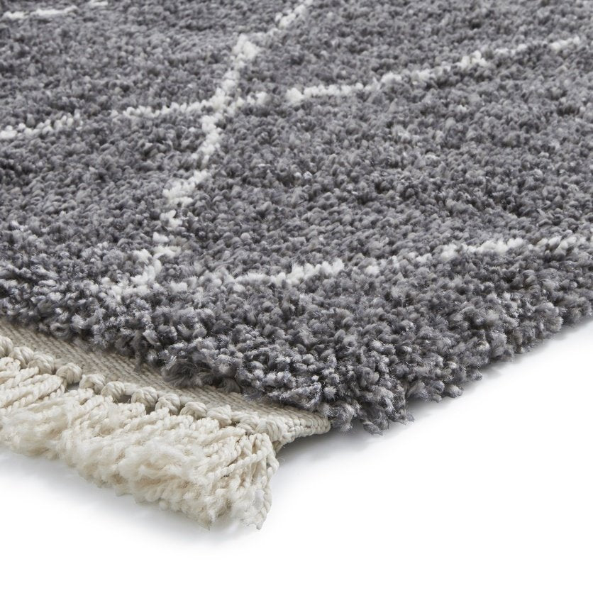 Boho 8280 Berber Runner 60cm x 230cm Grey
