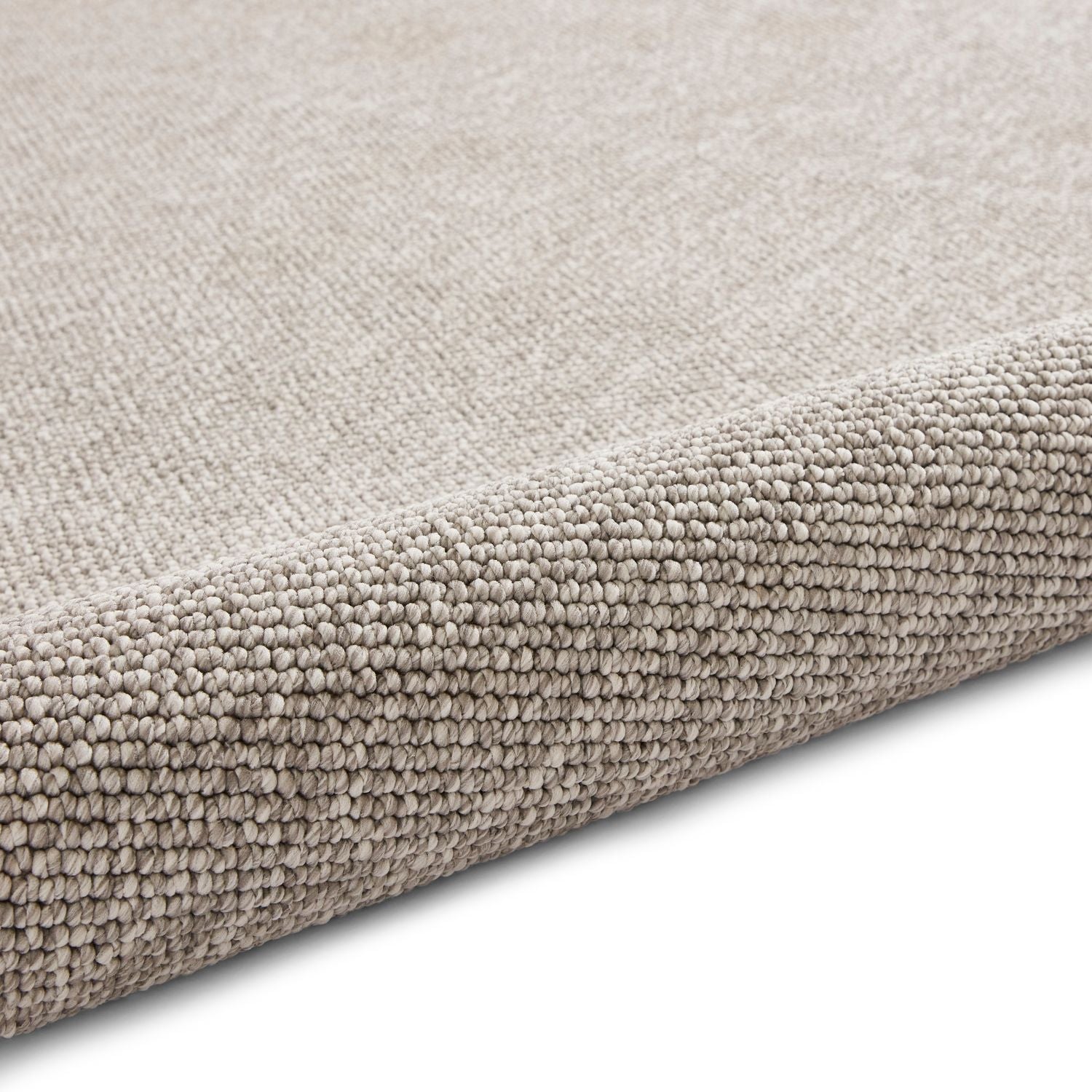 Boucle E6403 Multi Textured Pile Rug Grey 80cm x 150cm