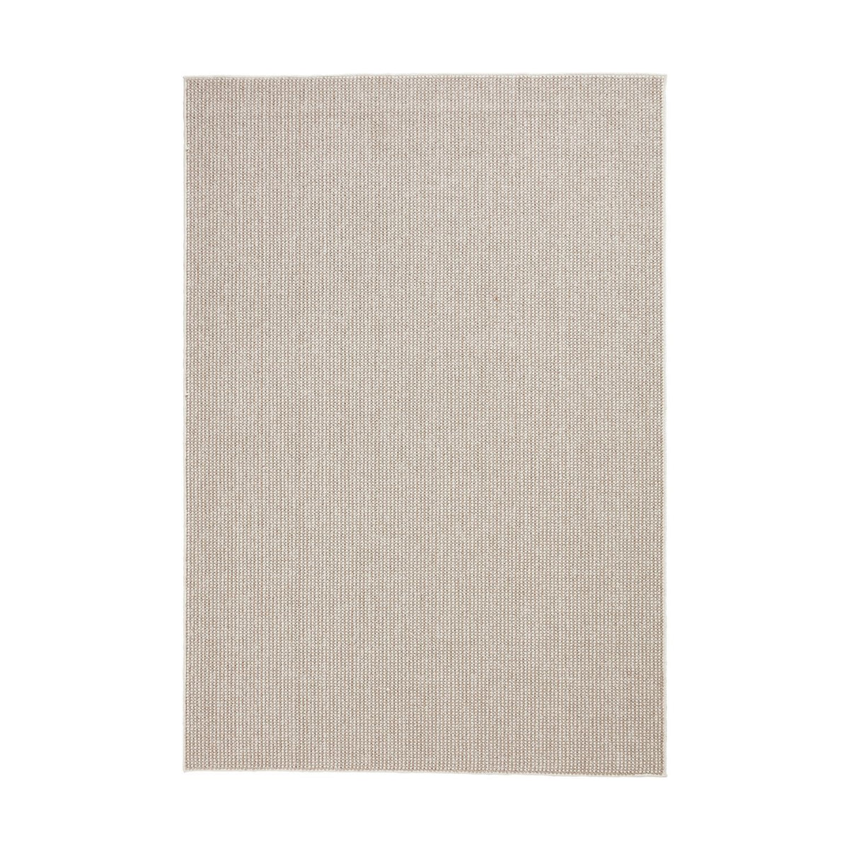 Boucle E6404 Multi Textured Pile Rug White Brown