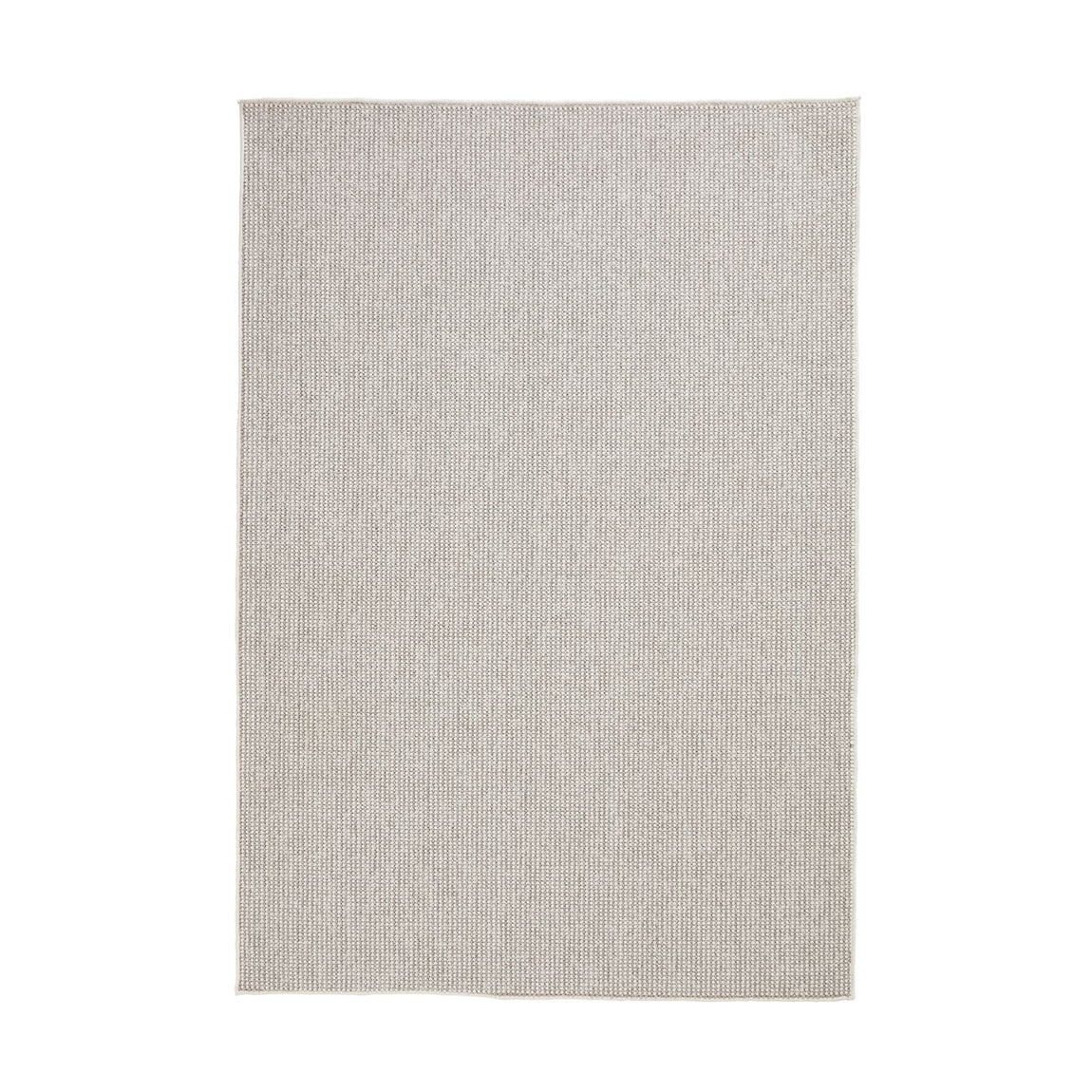 Boucle E6404 Multi Textured Pile Rug White Grey