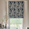 Linda Barker Evergreen Leaf Made to Measure Roman Blind Blue