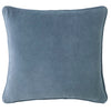 Laura Ashley Braysmith Toile 45cmx45cm Filled Cushion Chambray Blue