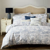 Laura Ashley Braysmith Toile Duvet Cover Bedding Set Chambray Blue