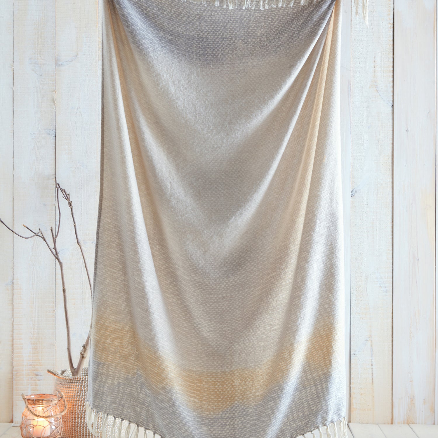 Bretton 130cm x 180cm Throw Ochre