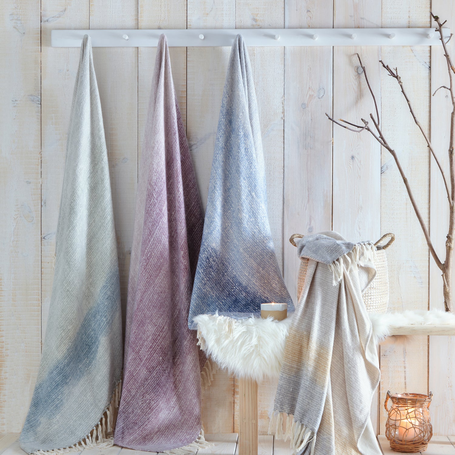 Bretton 130cm x 180cm Throw Ochre