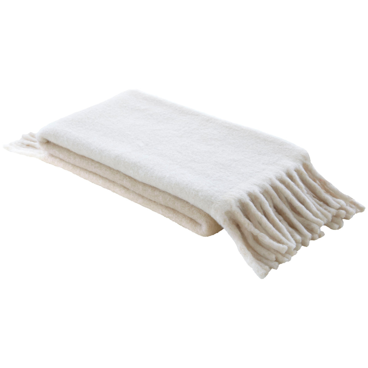 Laura Ashley Bronwen 130cm x 170cm Throw Natural