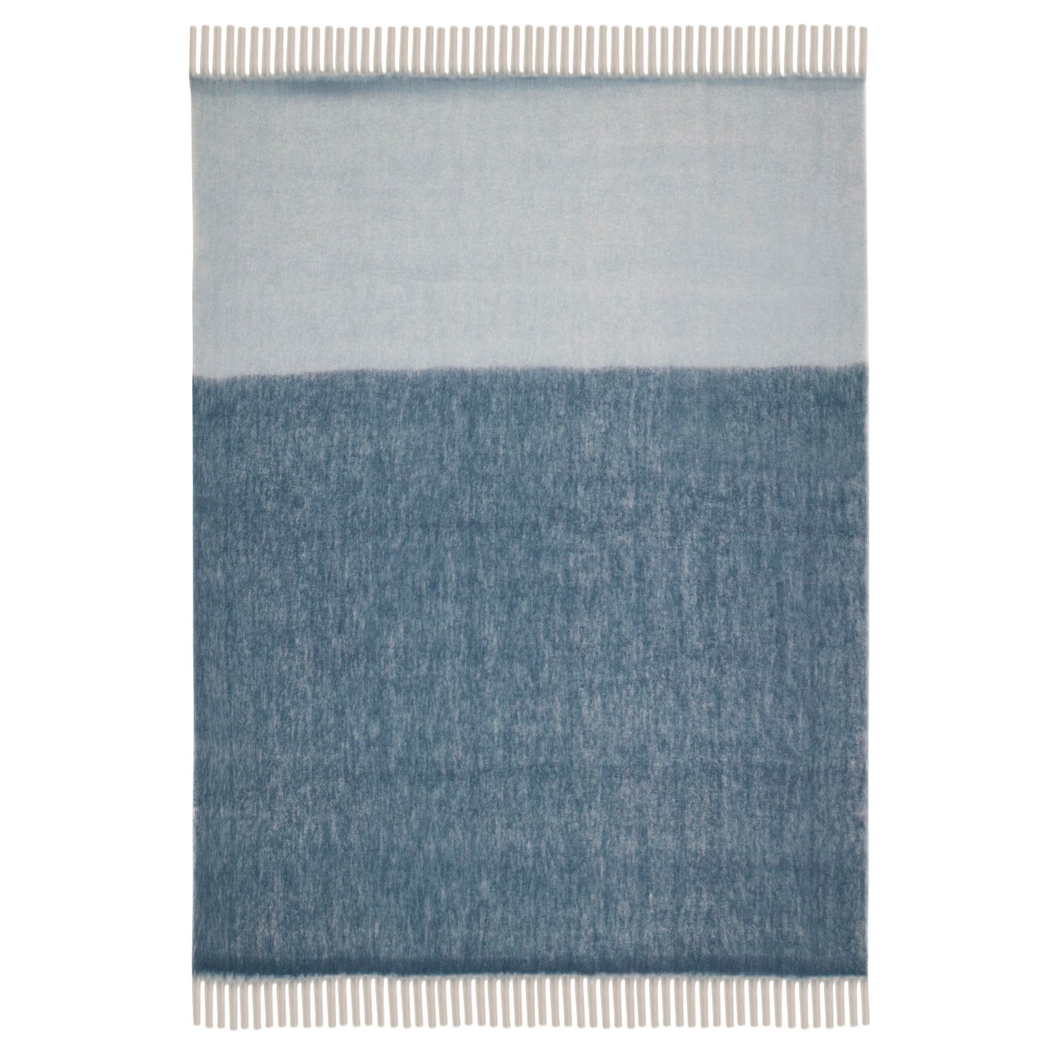 Laura Ashley Bronwen 130cm x 170cm Throw Seaspray Blue