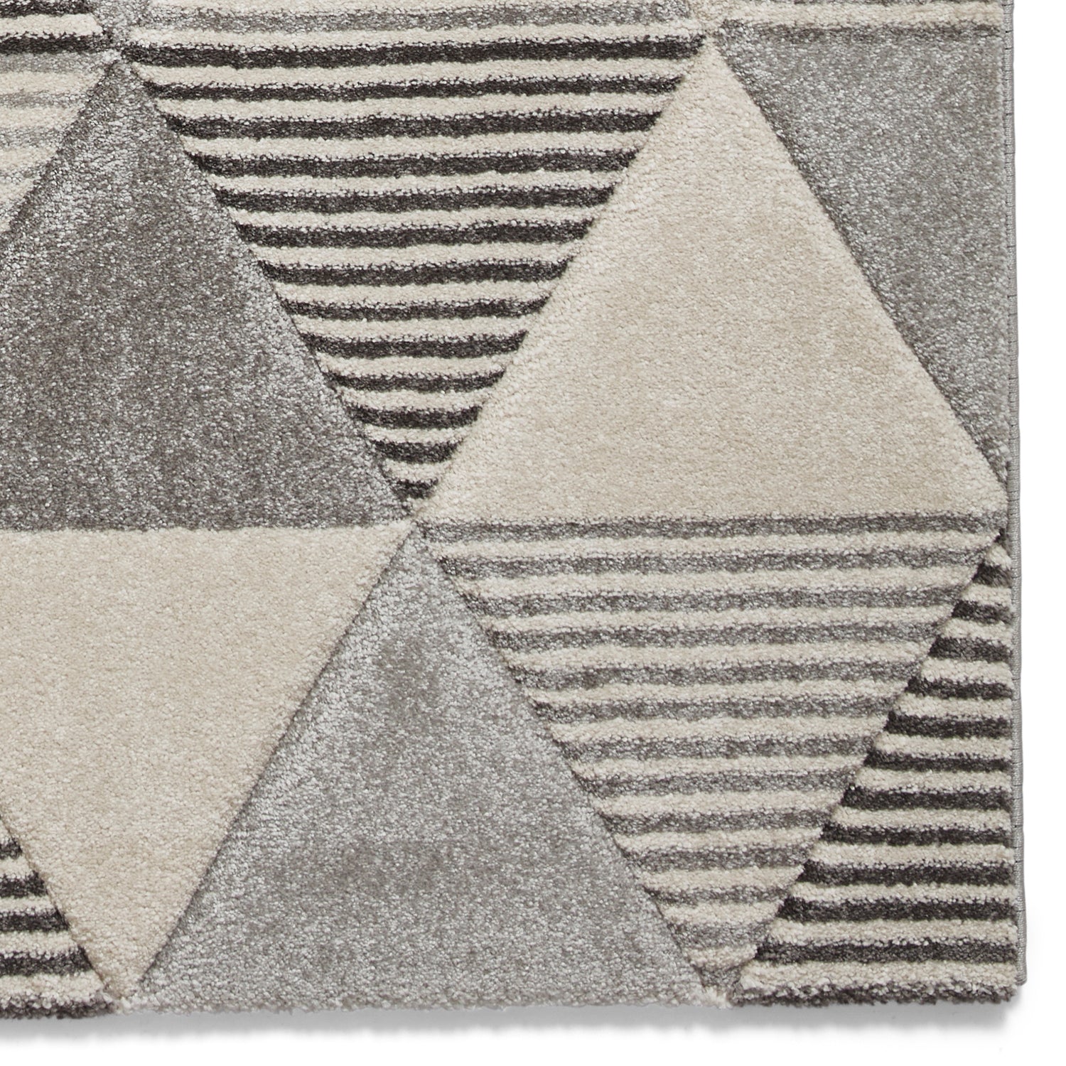Brooklyn BRK15 24369 120cm x 170cm Rug Grey Beige