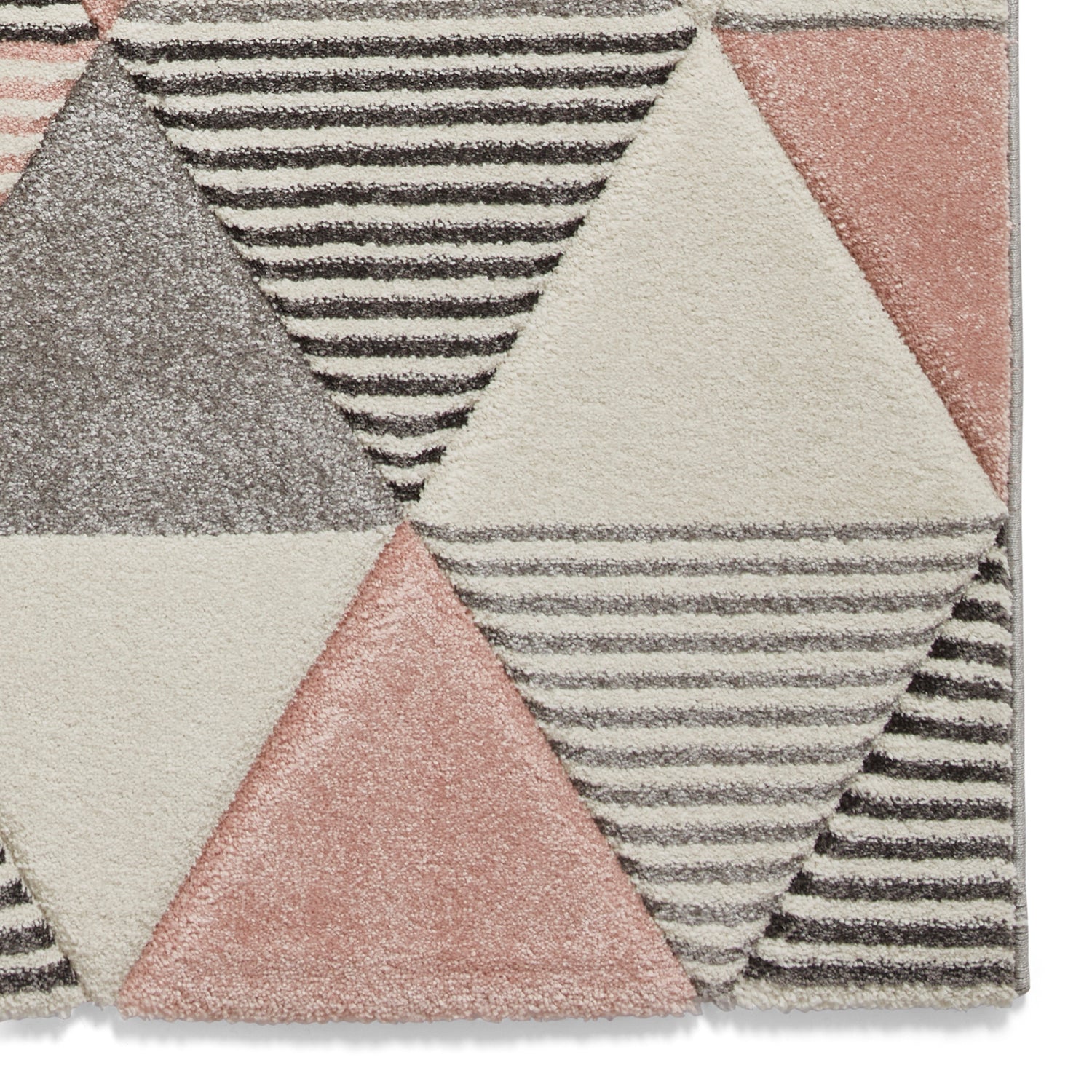Brooklyn BRK15 24369 120cm x 170cm Rug Grey Rose