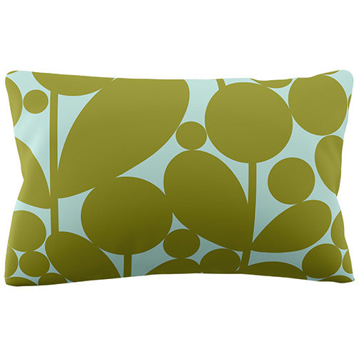 Orla Kiely Bubble Flower Duvet Cover Bedding Set Aqua Seagrass