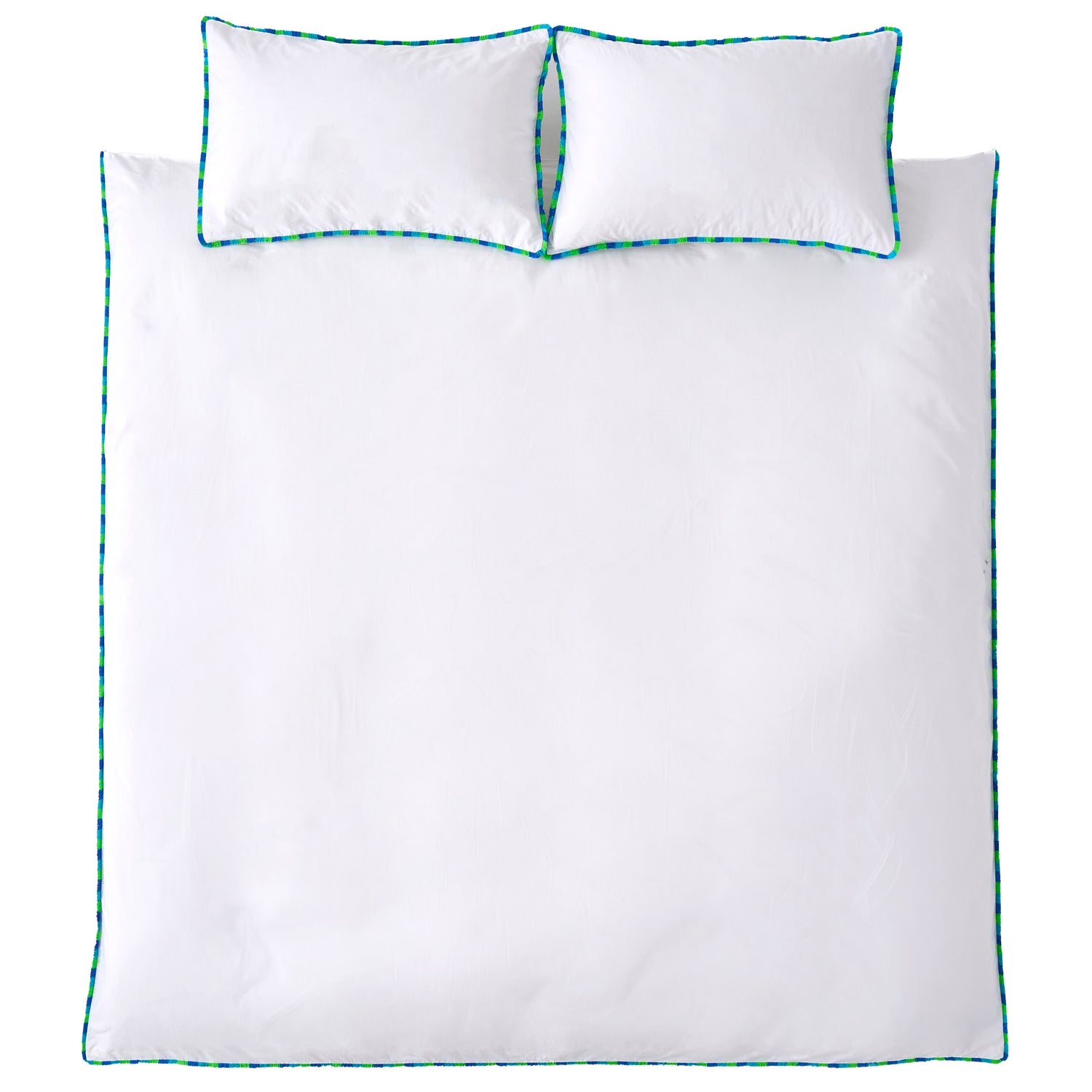 Designers Guild Burlington Fringe Duvet Cover Bedding Set Cobalt Blue