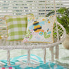 Fusion Buzzy Bee Outdoor Filled Cushion 43cm x 43cm Ochre