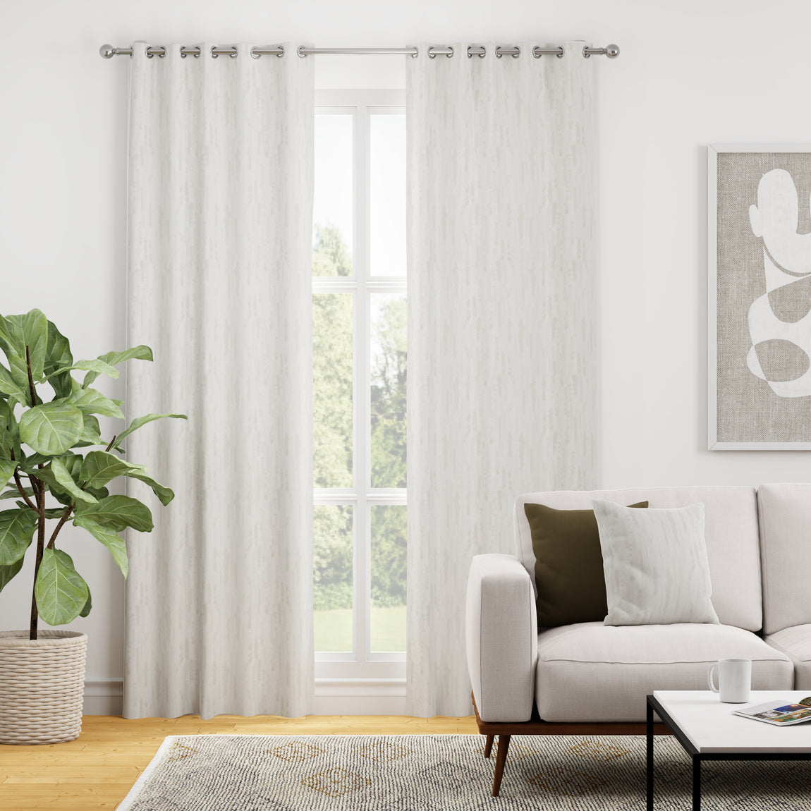 Sophie Made to Measure Curtain Silver