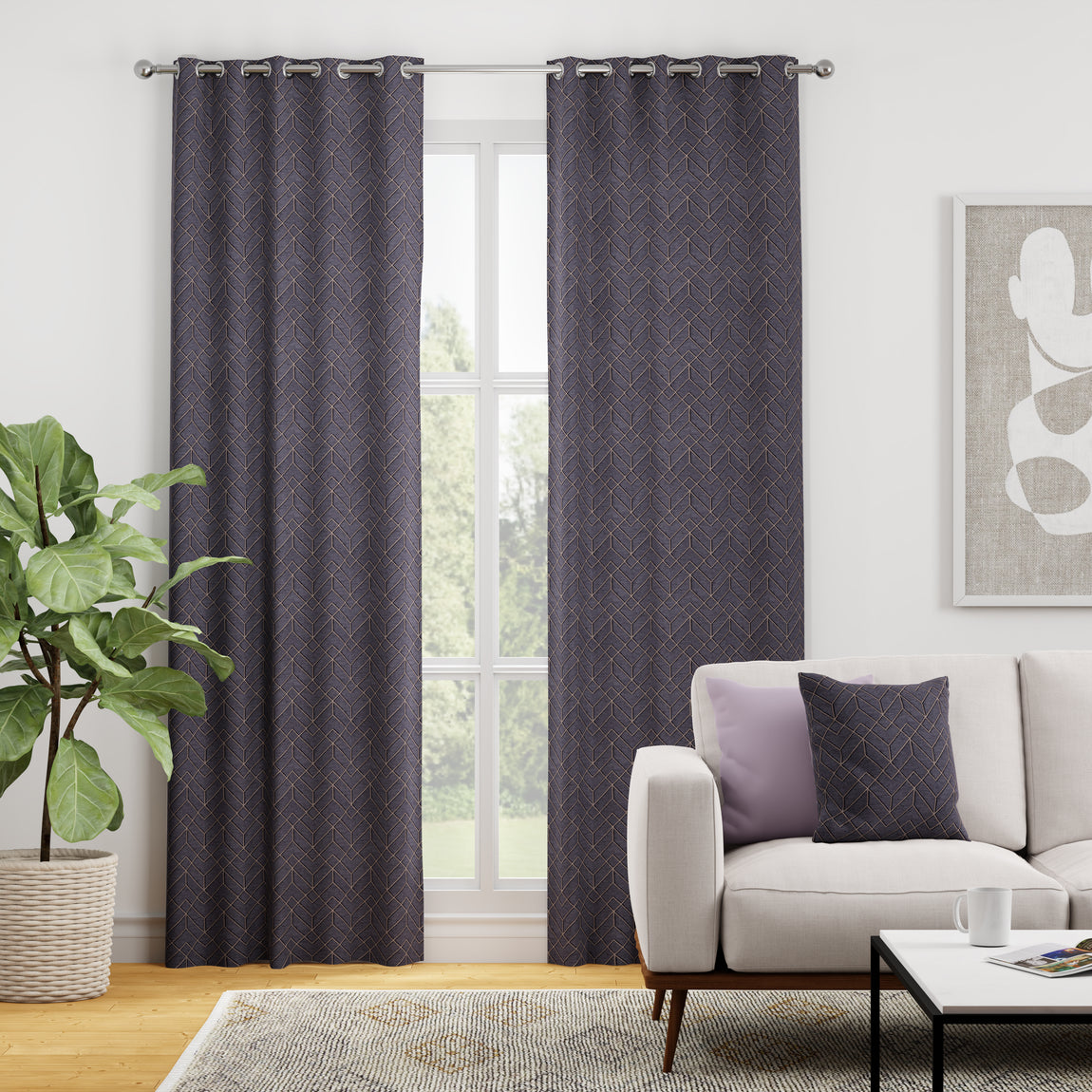 Vina Made to Measure Curtain Dove