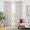 Serene Leaf Bloom Made to Measure Curtain Spring