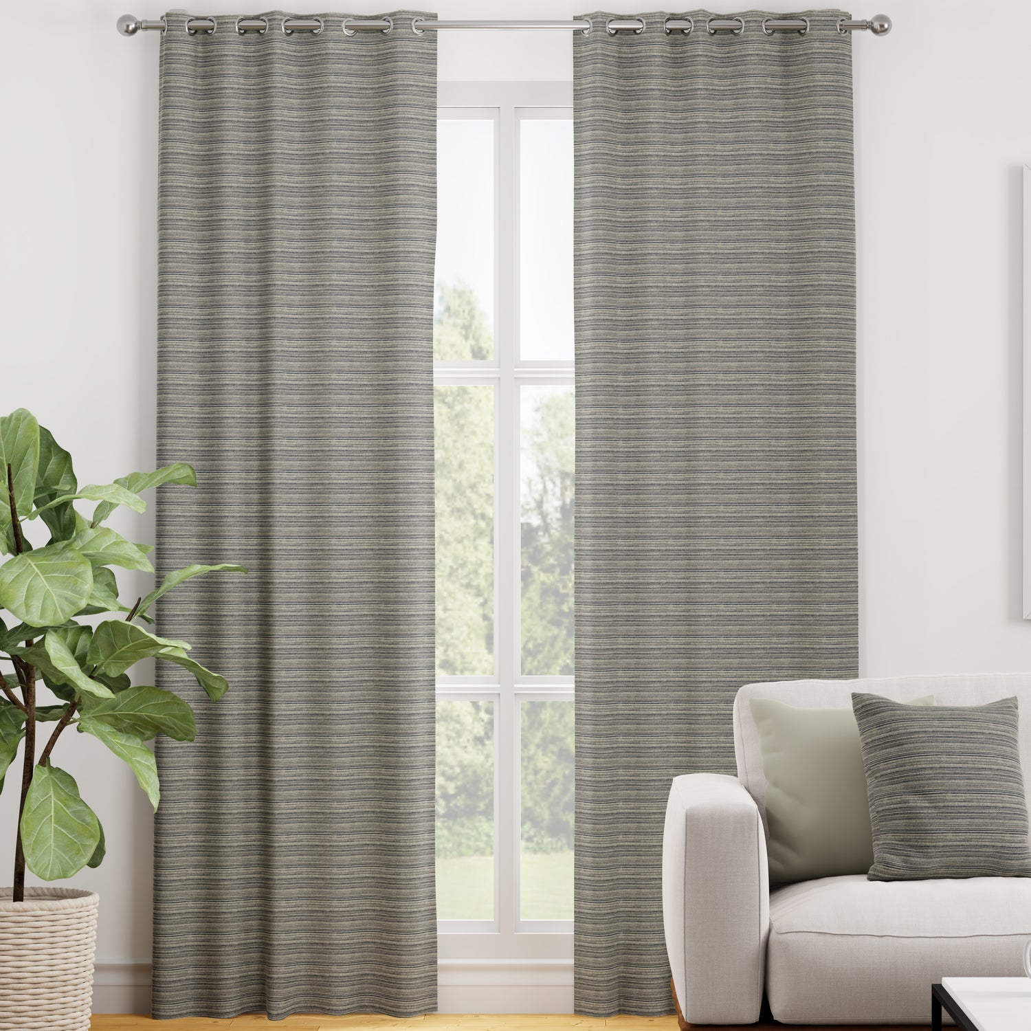 Navarro Made to Measure Curtain Navy