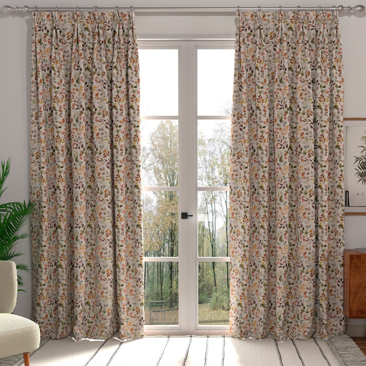 ANTE DECOR Lecco Fabric Rust
