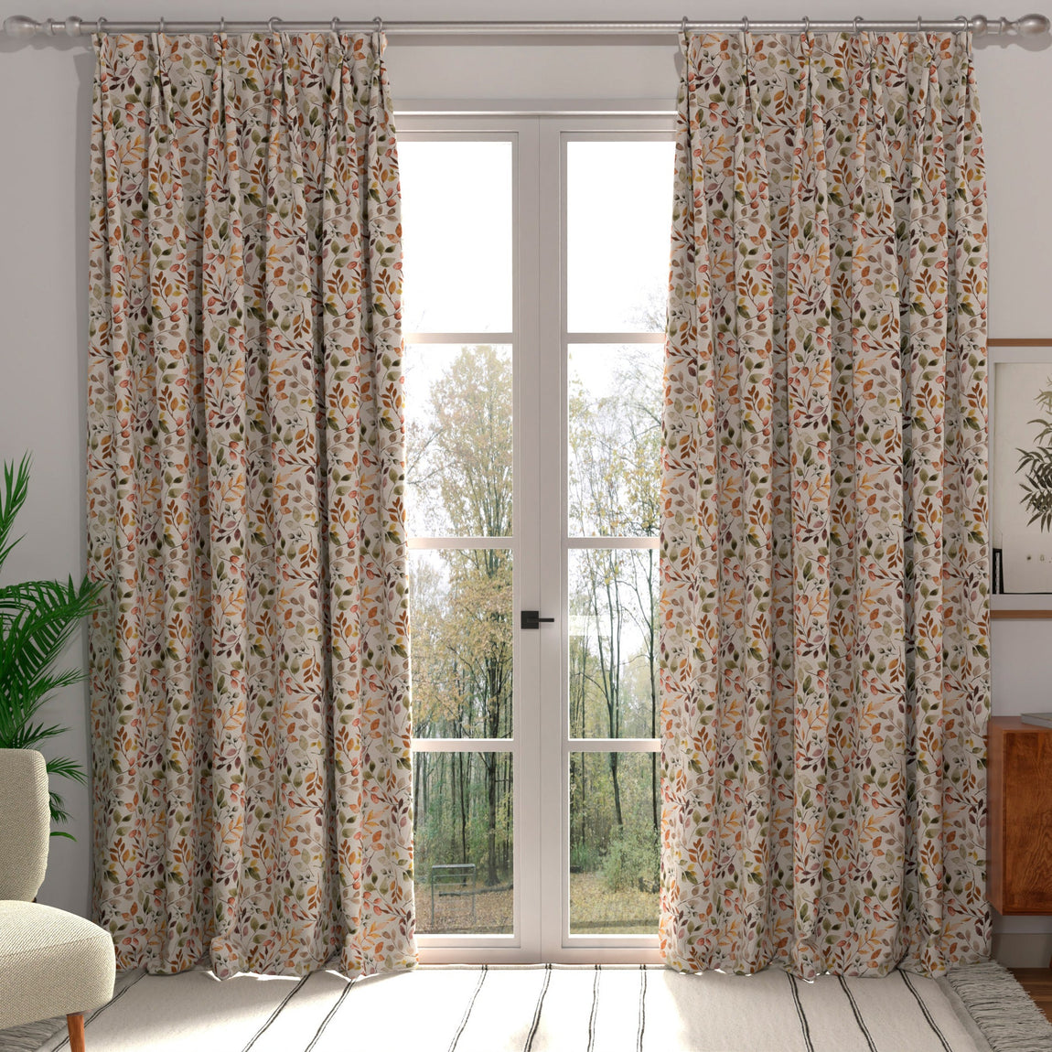 ANTE DECOR Lecco Fabric Rust