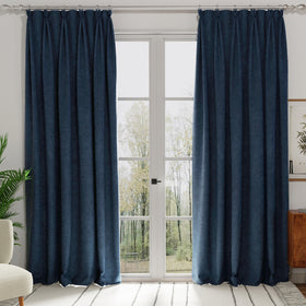 Elvira Made to Measure Curtain Dark Navy