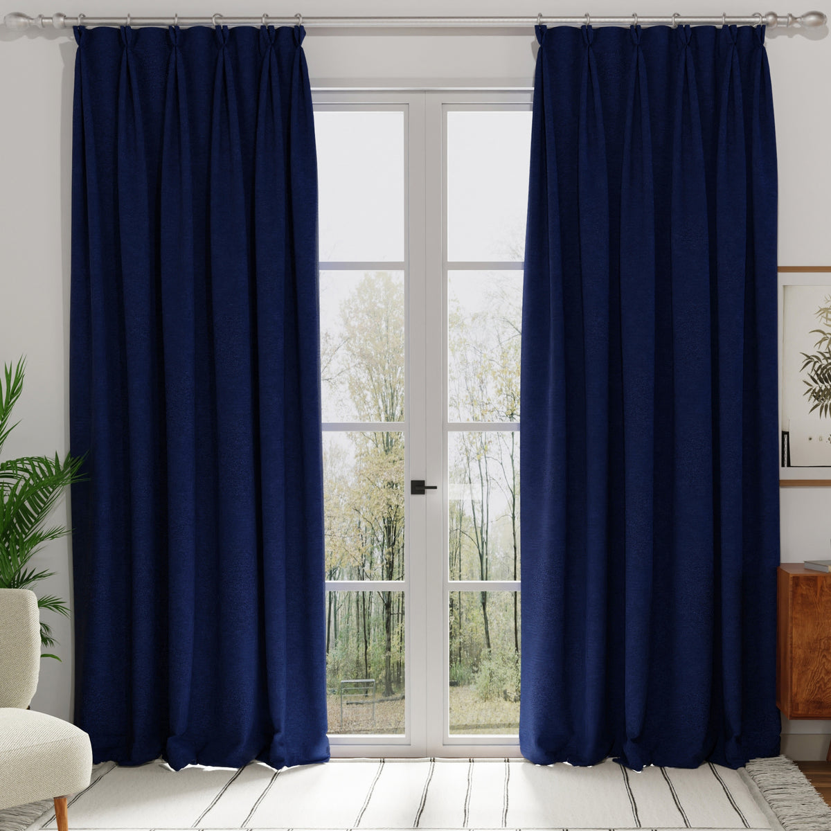 Kensington Made to Measure Curtain Navy